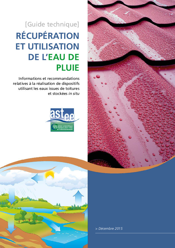 Guide sur la récupération et utilisation de l’eau de pluie – Astee